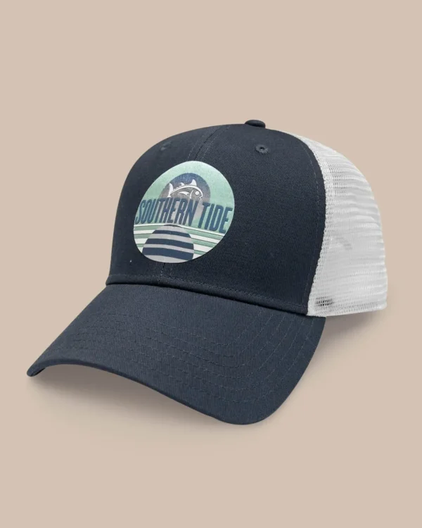 Southern Tide Skipjack And Stripes Trucker Hat< Hats & Visors