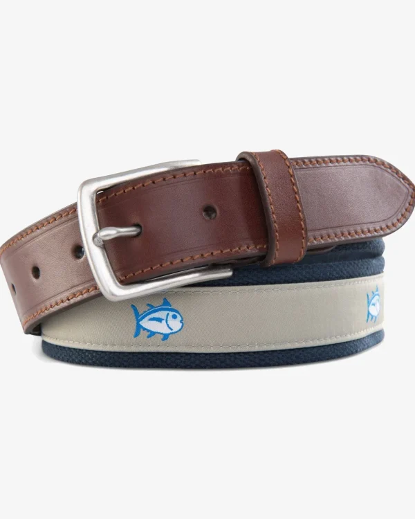 Southern Tide Skipjack Ribbon Belt< Belts