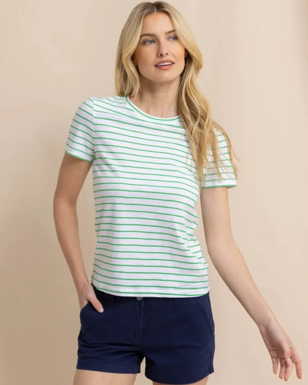 Southern Tide Sun Farer Stripe Crew Neck T-Shirt< Shop Gift Guide
