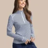 Southern Tide Team Colors Runaround Quarter Zip Pull Over< Pullovers & Jackets