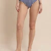 Southern Tide Tie Side Bikini Bottom In Seaside Adventure Stripe< Swimwear & Cover-Ups